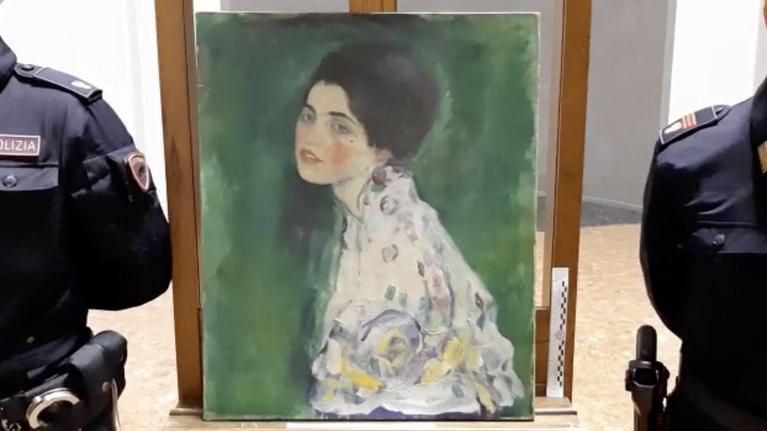 Le tableau retrouvé par hasard en Italie est authentifié comme un Klimt